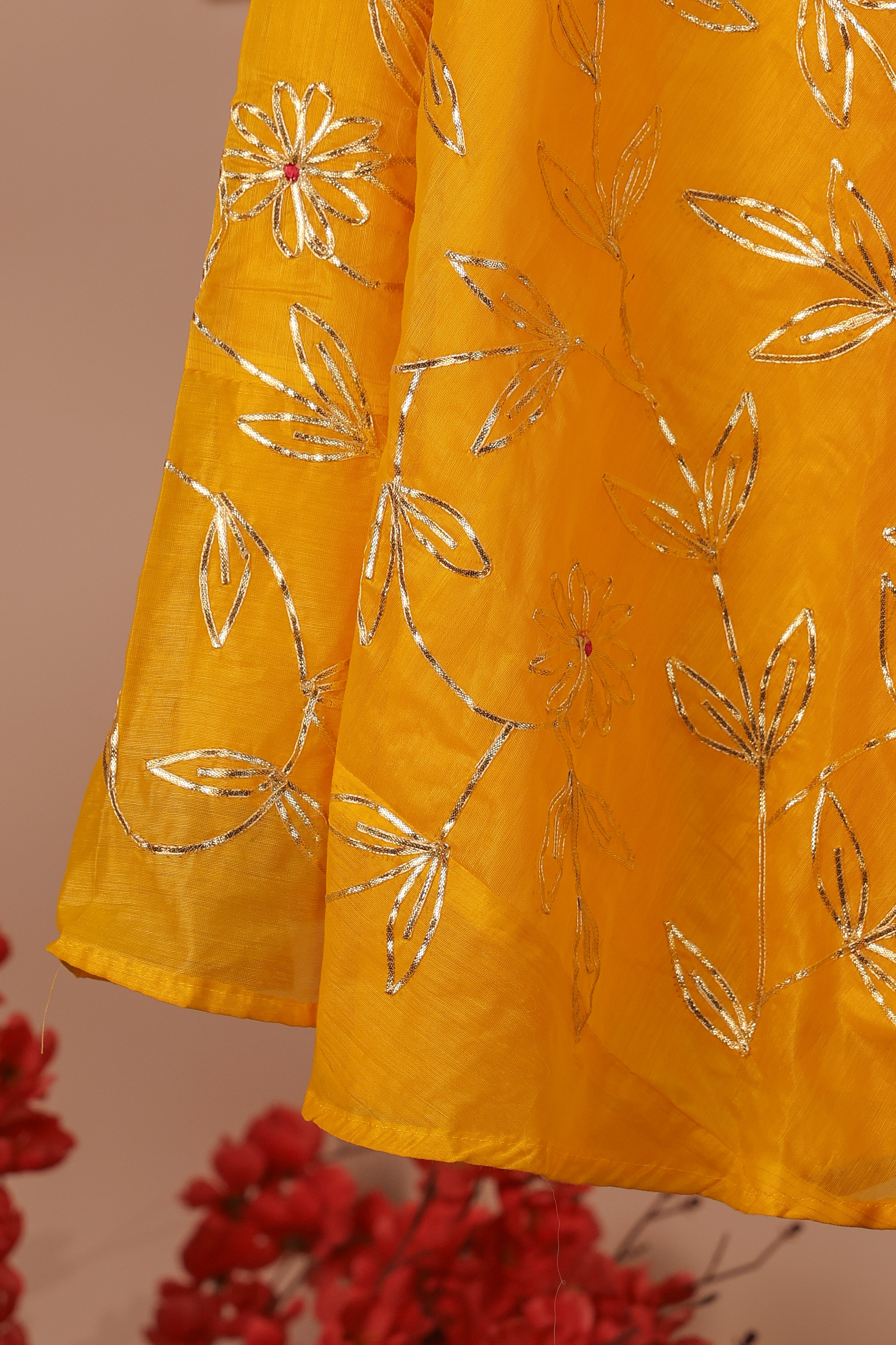 Haldi Opulence Semi-Stitched Lehenga Set