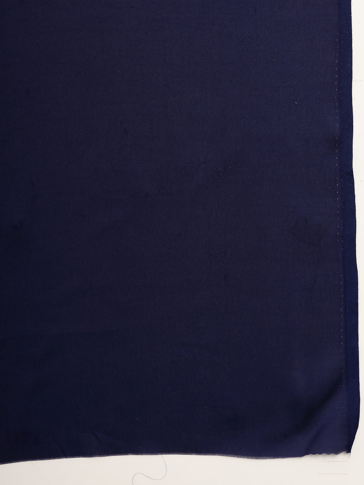 Navy Blue Satin Saree
