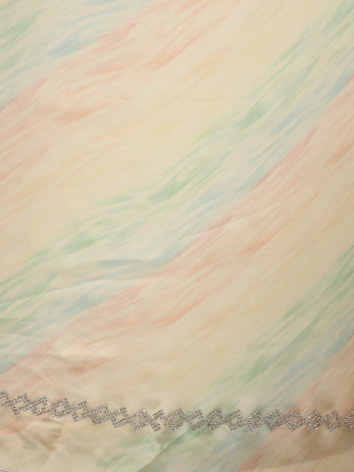 Multi Color Organza Saree With Rich Border