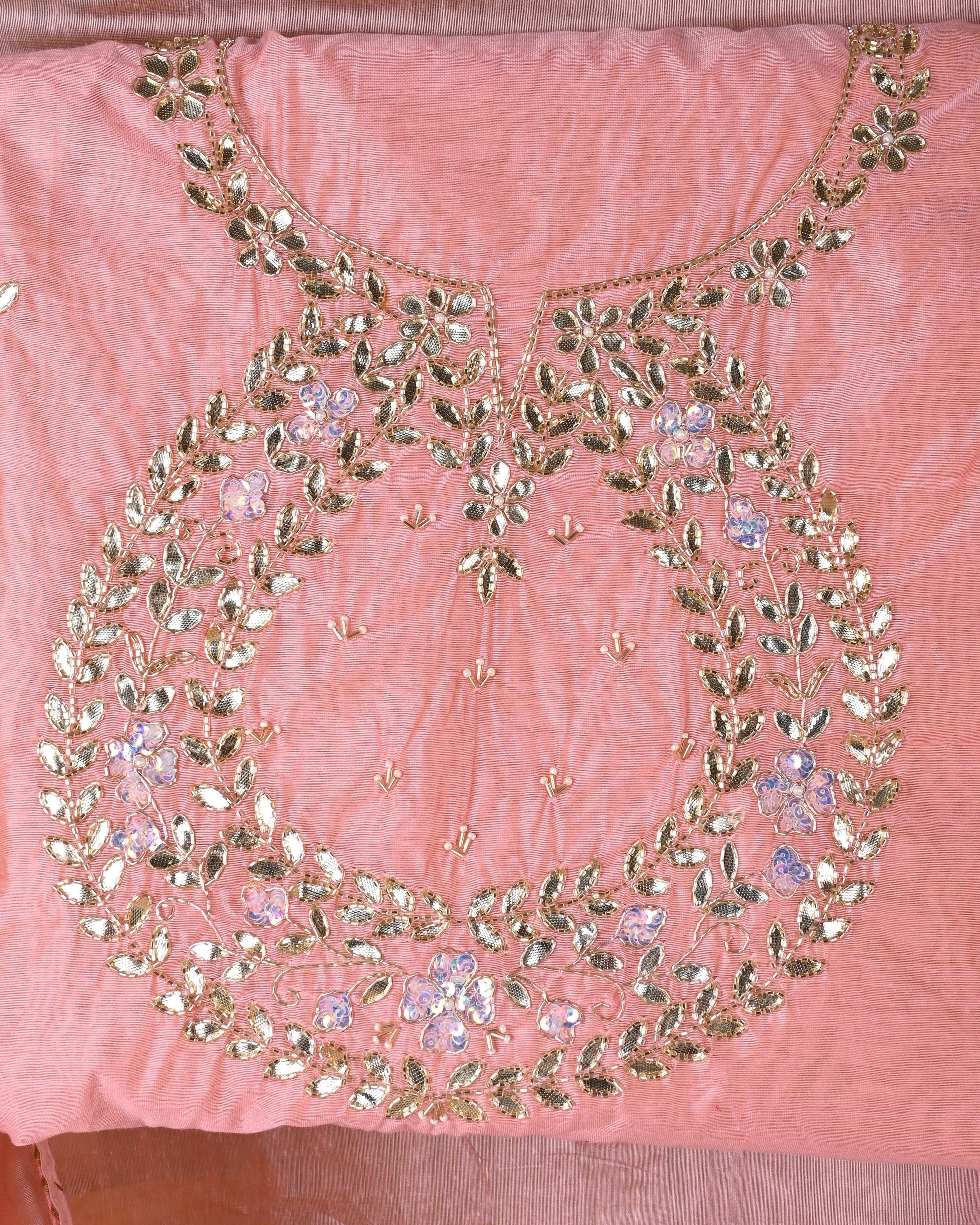 Rose Pink Silk Lehenga Set